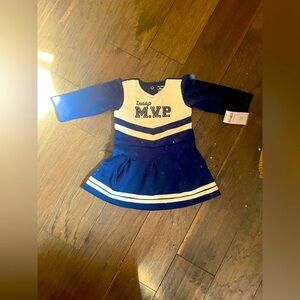 Navy and White Kids MVP Dress